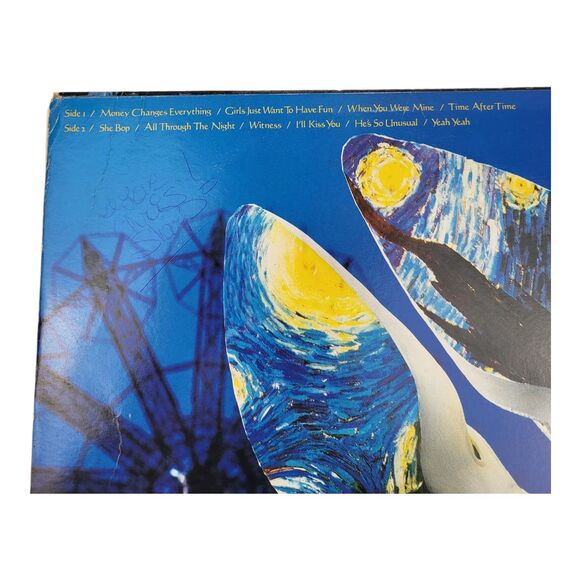 Cindy Lauper She's So Unusual Vinyl Record 1983 First Press 38930 Portrait - Picture 5 of 13